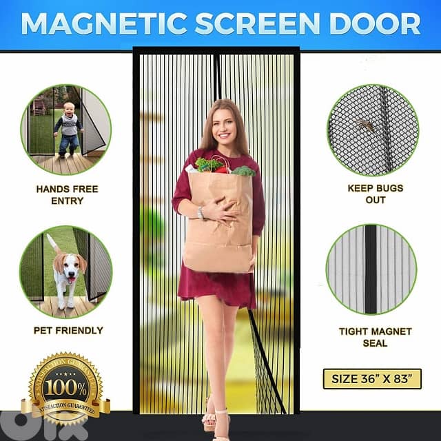 Magic Mesh Mosquito Blocker Insect Net Fly Curtain 4