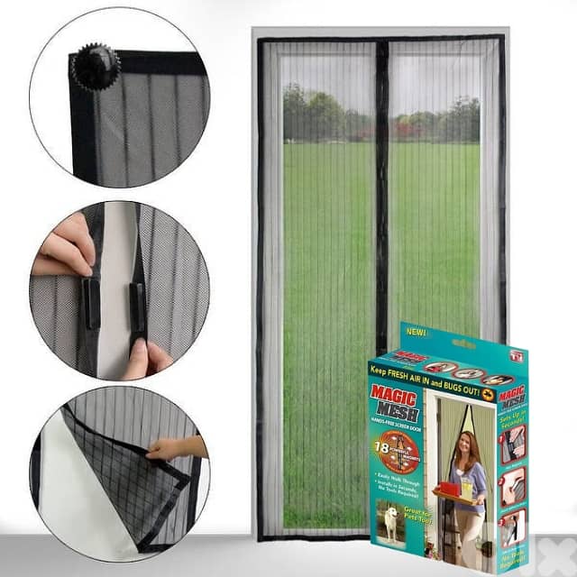 Magic Mesh Mosquito Blocker Insect Net Fly Curtain 5