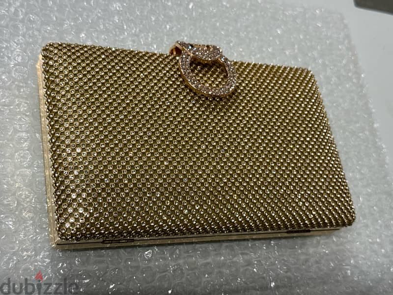 Hand and showlder bag; gold color and high quality. sac 4