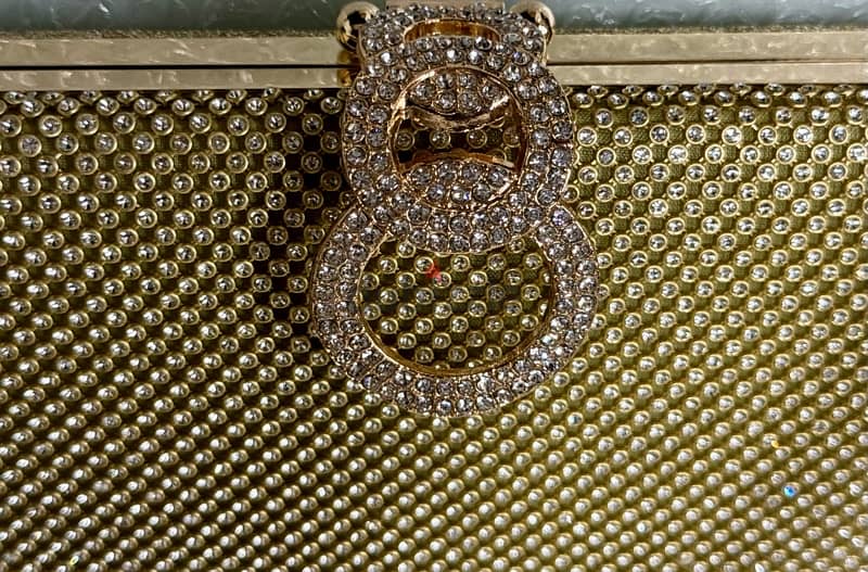 Hand and showlder bag; gold color and high quality. sac 5
