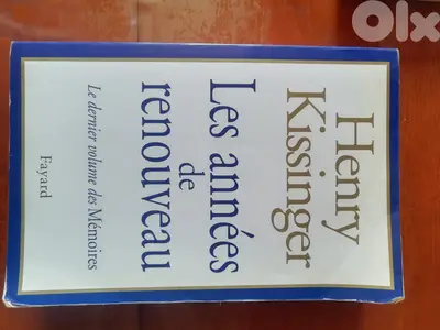 "les annees de renouveau" livre par Henry Kissinger
