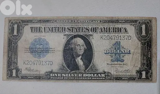 USA Very Large Dollar Banknote year 1923