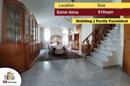 Sahel Alma 810m2 | Building | Partly Furnished | Common terrace|IV ELO