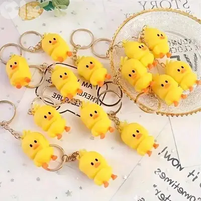 Cute little duck keychain