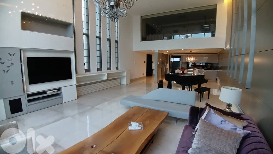 Apartment for sale in Achrafieh/ Triplex/ View/ Furnished/ Pool 0