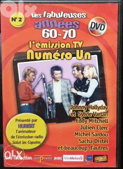 les fabuleuses annees 60-70 original 10 musical dvds still new
