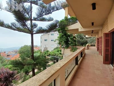 L15299-Furnished Apartment with Panoramic View For Rent in Biyada