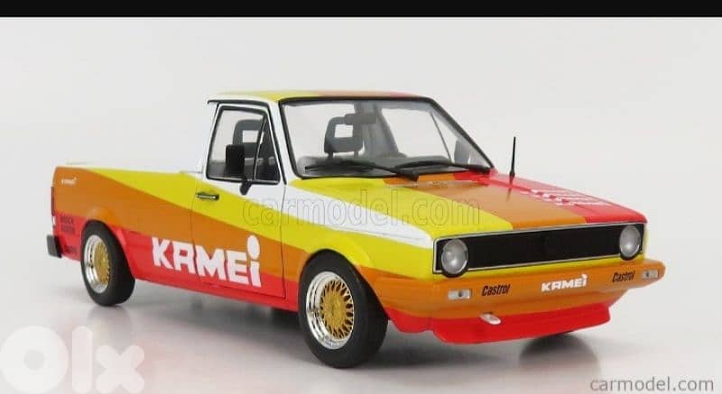 VW Caddy 1982 Street Fighter diecast car model 1;18. 3