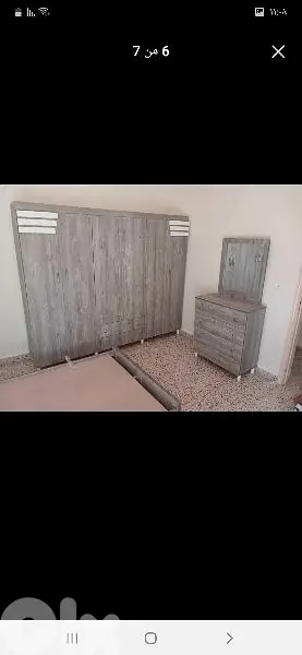 خزانة ست درف مع شفنيرة مع مرايا