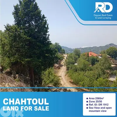 Land for sale in chahtoul -أرض للبيع في شحتول