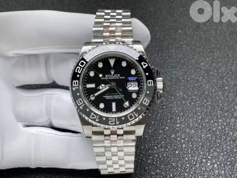 Rolex GMT Master 2 Bruce Wayne 2024 swiss clone 1.1 0