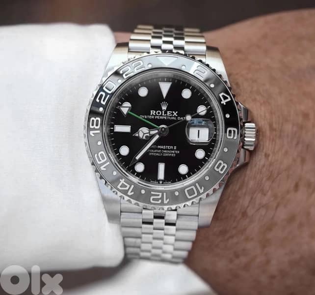 Rolex GMT Master 2 Bruce Wayne 2024 swiss clone 1.1 2