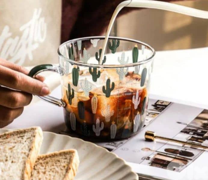 the cutest transparent glass mugs 5