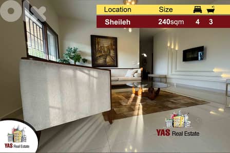 Sheileh 240m2 | 100m2 Terrace | Brand new | Luxury | EL | Sheileh 240m2 | 100m2 Terrace | Brand new | Luxury | EL |
