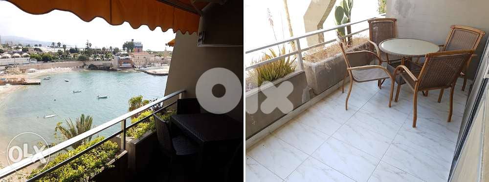 Fully Furnished Beach Chalet with Sea View in Tabarja - St Paul | Rent 5