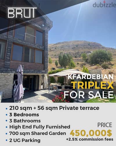 Triplex Chalet For sale in Oyoun el siman Kfardebian -High end