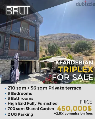 Triplex Chalet For sale in Oyoun el siman Kfardebian -High end
