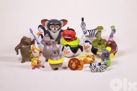 Madagascar action figures collection