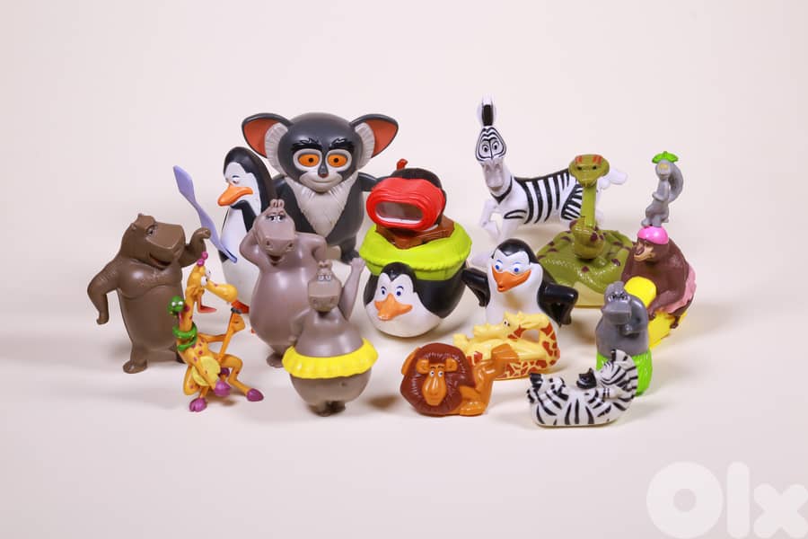 Madagascar action figures collection 0