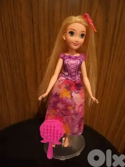 Princess RAPUNZEL ROYAL SHIMMER Disney Great Hasbro doll 2018+Brush=20