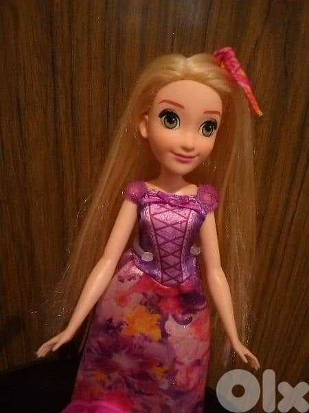 Princess RAPUNZEL ROYAL SHIMMER Disney Great Hasbro doll 2018+Brush=20 2