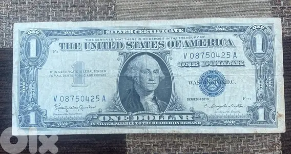 عملة عملات قديمة ١$ اميركي ١٩٥٧