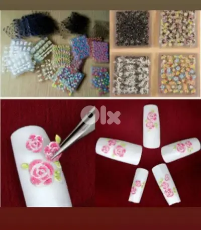nails tattoos and stickers
