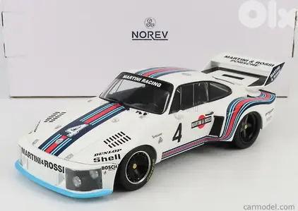Porsche 935 Martini Racing 1976 diecast car model 1;18