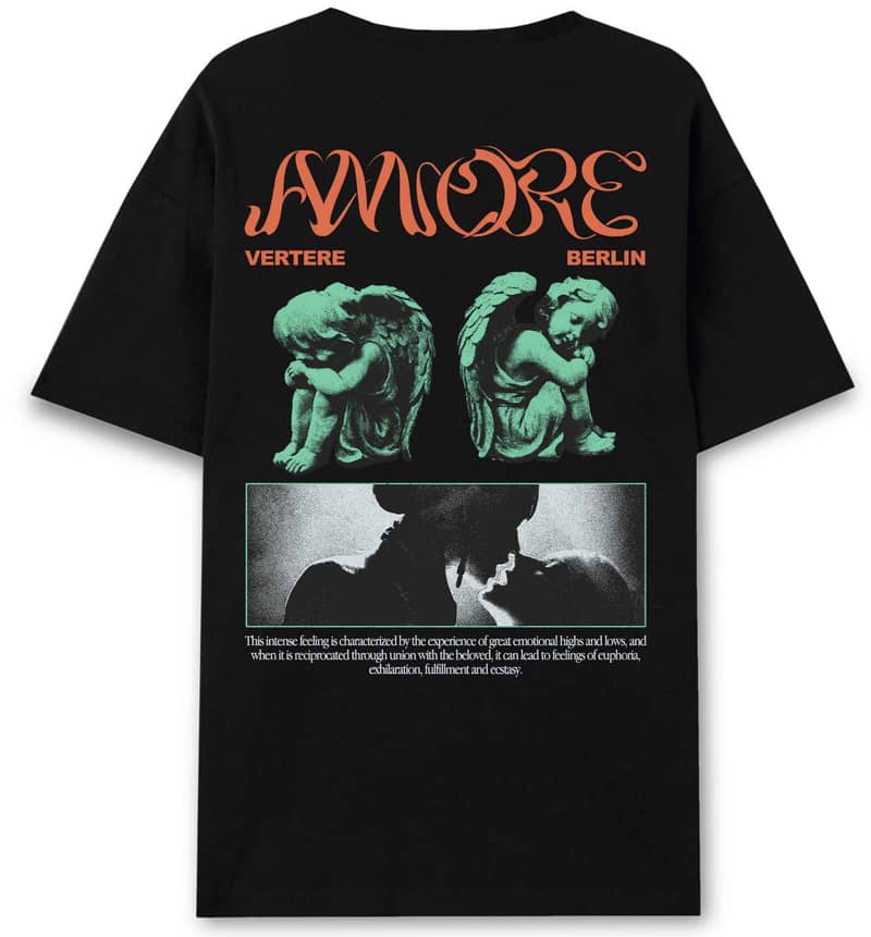 Vertere-Berlin Amore Tshirt SIZE M 9