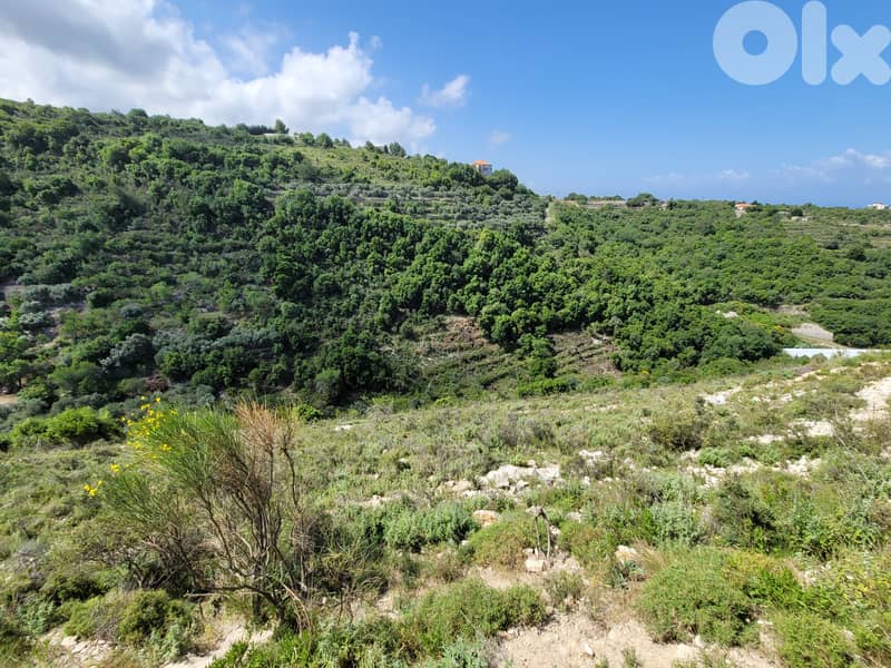 RWB258CA - Land for Sale in Bentael Jbeil with Sea and Mountains View 0