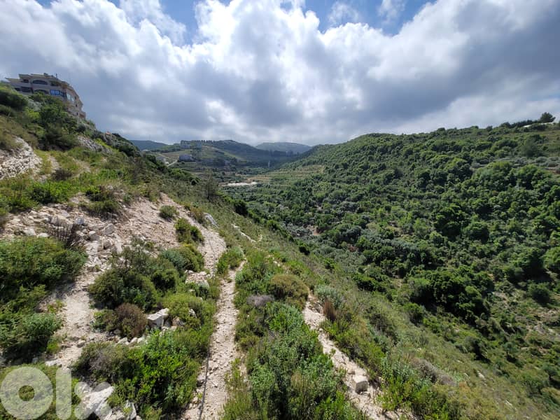 RWB258CA - Land for Sale in Bentael Jbeil with Sea and Mountains View 2