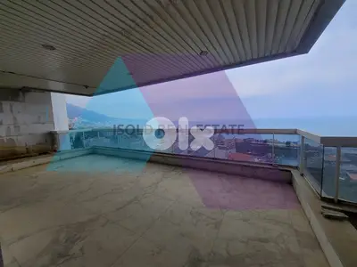 355 m2 apartment having an open sea view for sale in Kfarhbab -كفرحباب