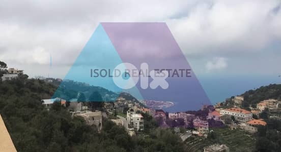 230m2 apartment +terrace+ panoramic view for sale in Ghosta-غوسطا جبيل
