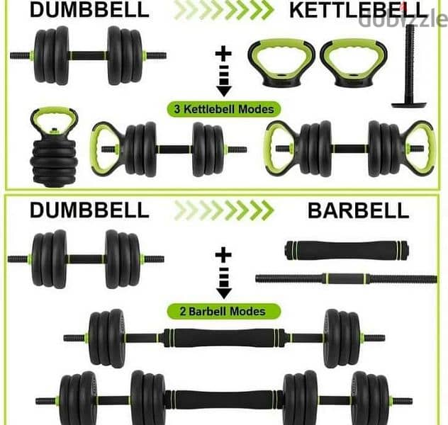 set dumbbells 40 kg 6