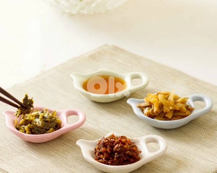 funny teapot shape sauce plate 5