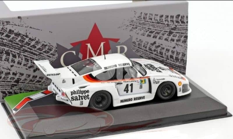 Porsche 935 K3 )1979) diecast car model 1;43. 4