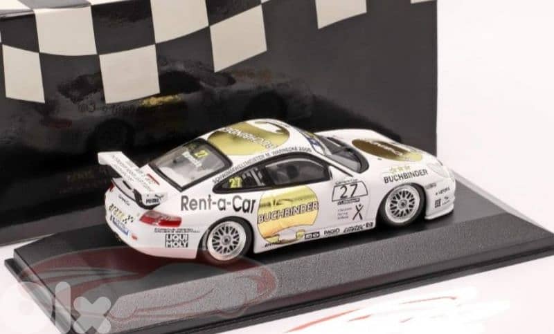 Porsche 911 GT3 Carrera Cup 2005 diecast car model 1;43 4