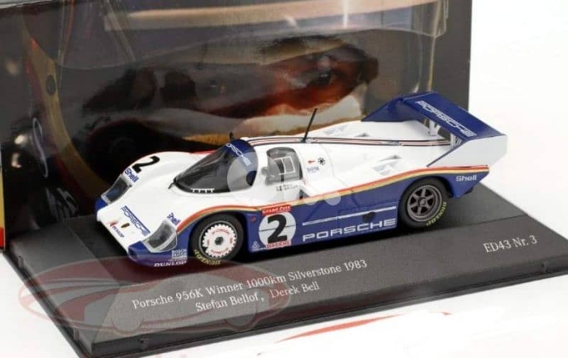 Porsche 956K 1983 diecast car model 1;43. 0