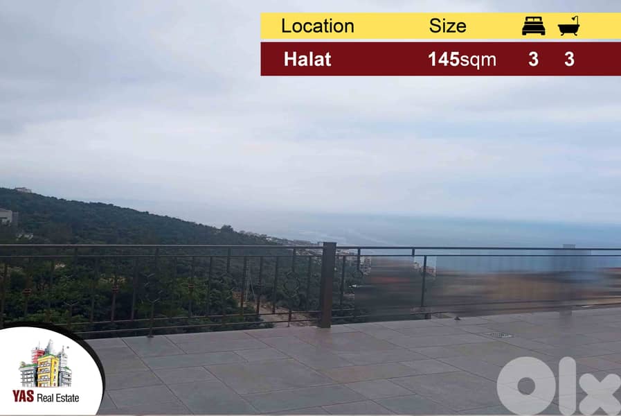 Halat 145m2 | 170m2 Terrace | Brand New | Impressive View | PA | 0