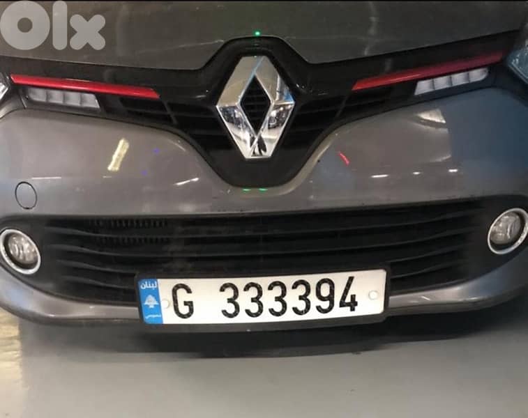 Car plate number for sale G 333394 sak tokhseis jehez (2,500$) 0