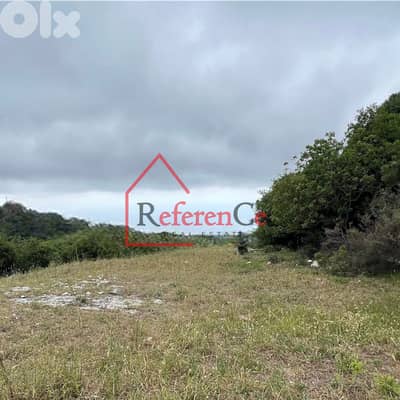 Land with Sea view in Halat أرض مطلة على البحر في حالات