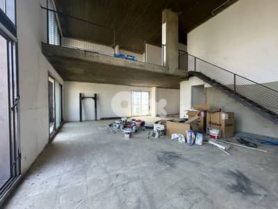Achrafieh Loft For Sale | Core & Shell | City View