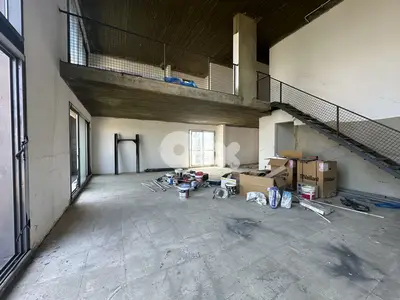 Achrafieh Loft For Sale | Core & Shell | City View