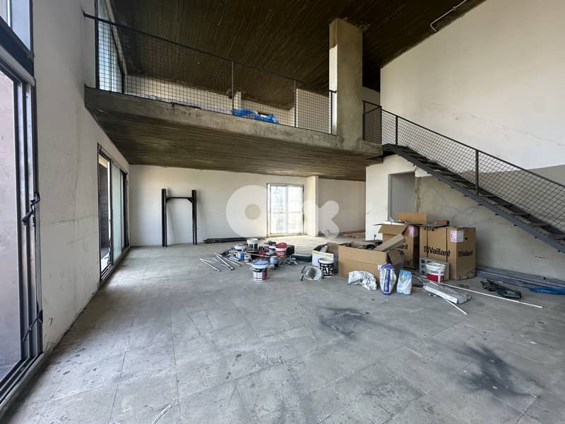 Achrafieh Loft For Sale | Core & Shell | City View 0