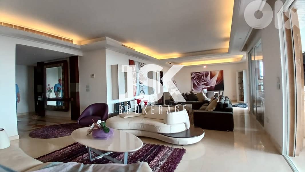 L15351-Spacious Decorated Furnished Apartment for Rent In Dbayeh 0
