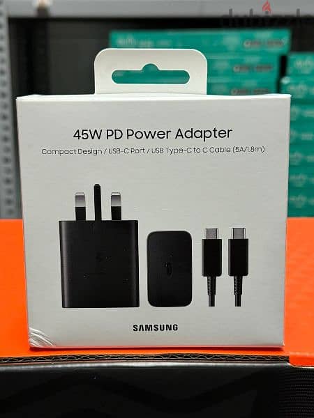 Samsung 45W pd power adapter 3pin with cable 0