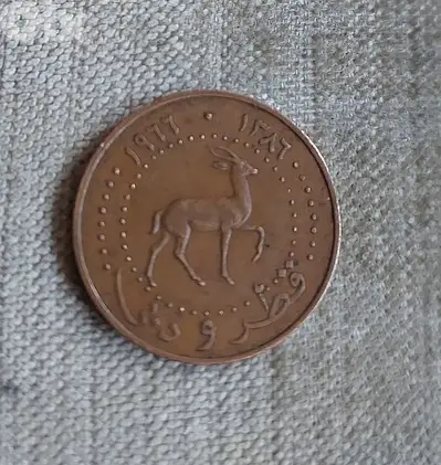 Qatar&Dubai Coin Memorial 5Derham عملة قطر و دبي خمسة دراهم