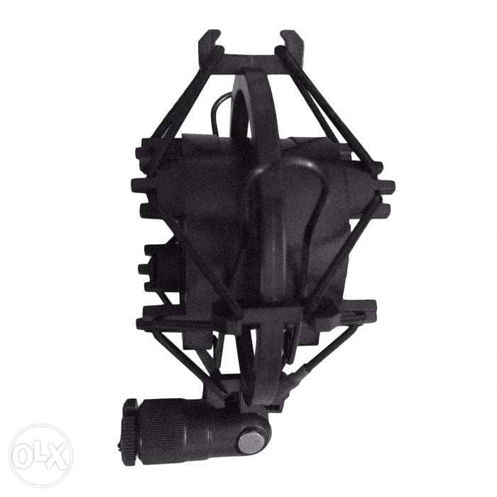Universal Shock Mount Clip Holder, Bracket Black Professional 1