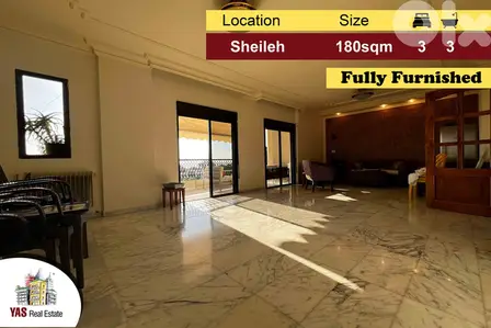 Sheileh 180m2 | Panoramic View | Furnished | Quiet Street | TO |