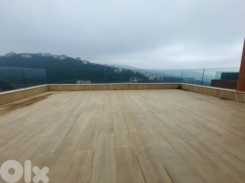 330 SQM Brand New Duplex in Biyada, Metn with Mountain View + Terrace 0